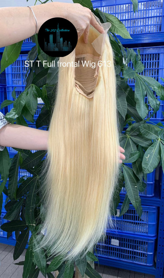 613 Transparent Frontal Wigs